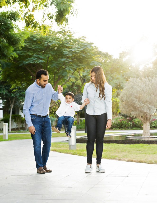 Family outdoor session